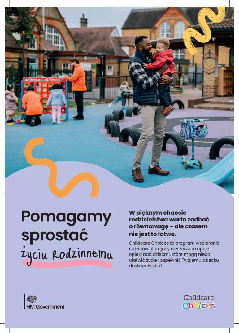 Polish: Childcare Choices printable leaflet